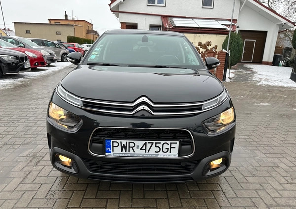 Citroen C4 Cactus cena 45900 przebieg: 169000, rok produkcji 2018 z Krzywiń małe 562